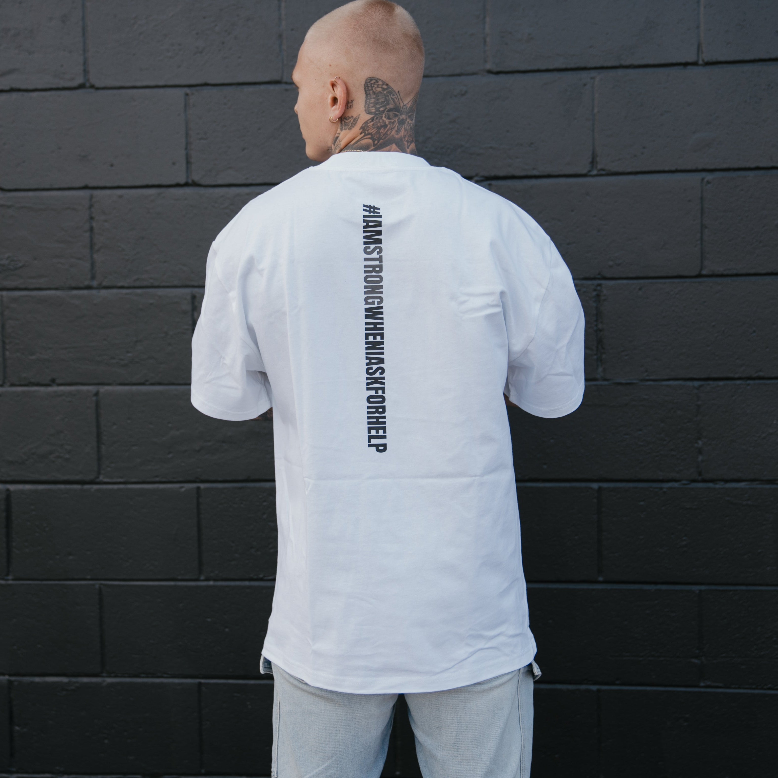 Heavy Staple Tee White