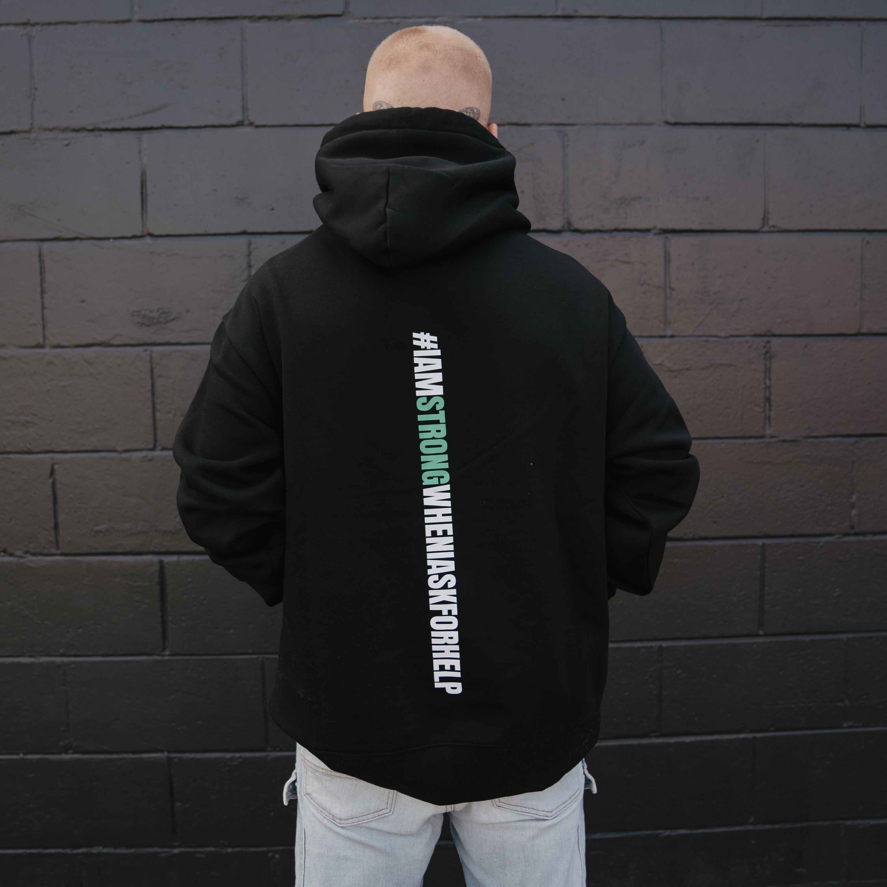 Heavy Staple Hoodie Black