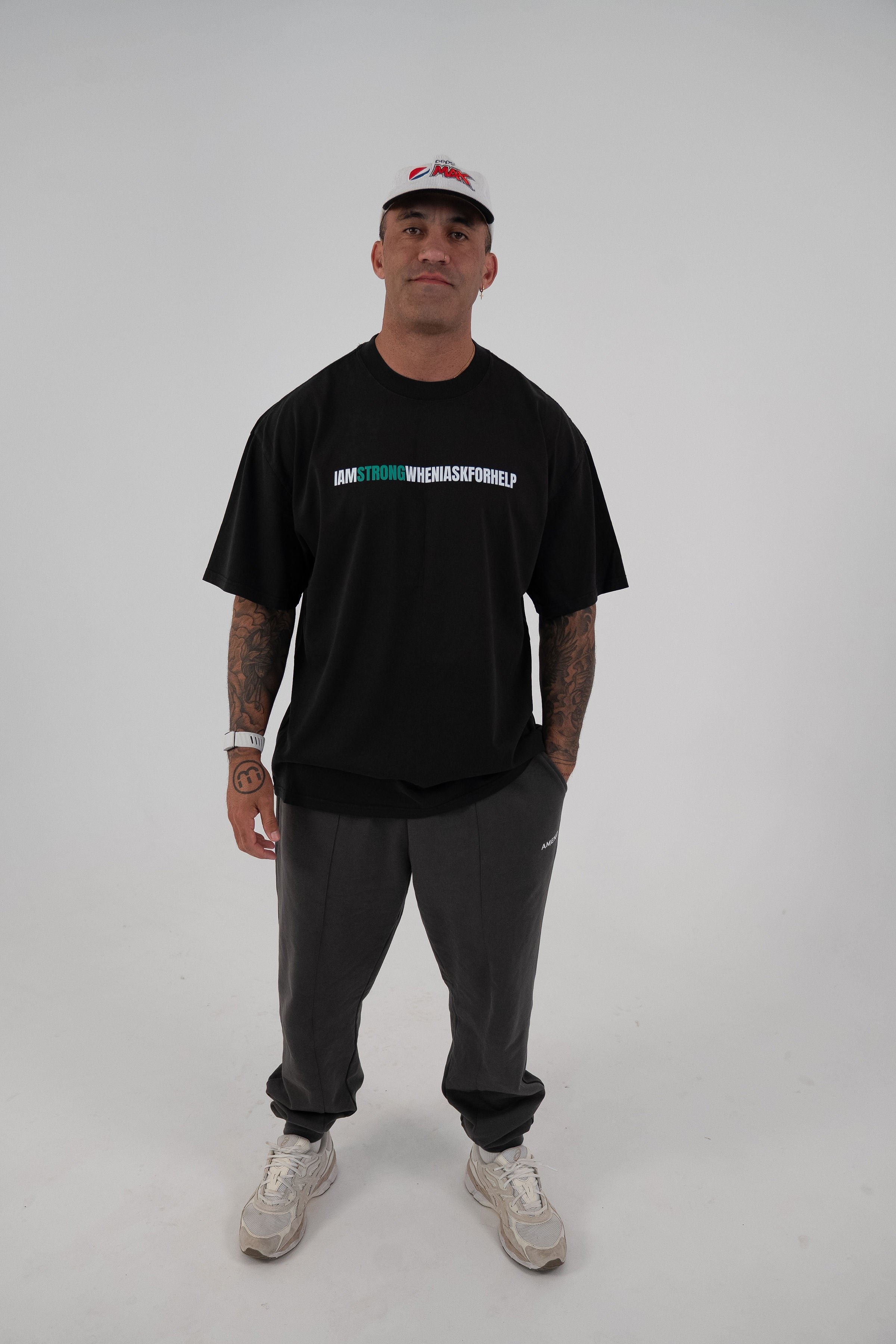 'I Am The Change' Black Tee