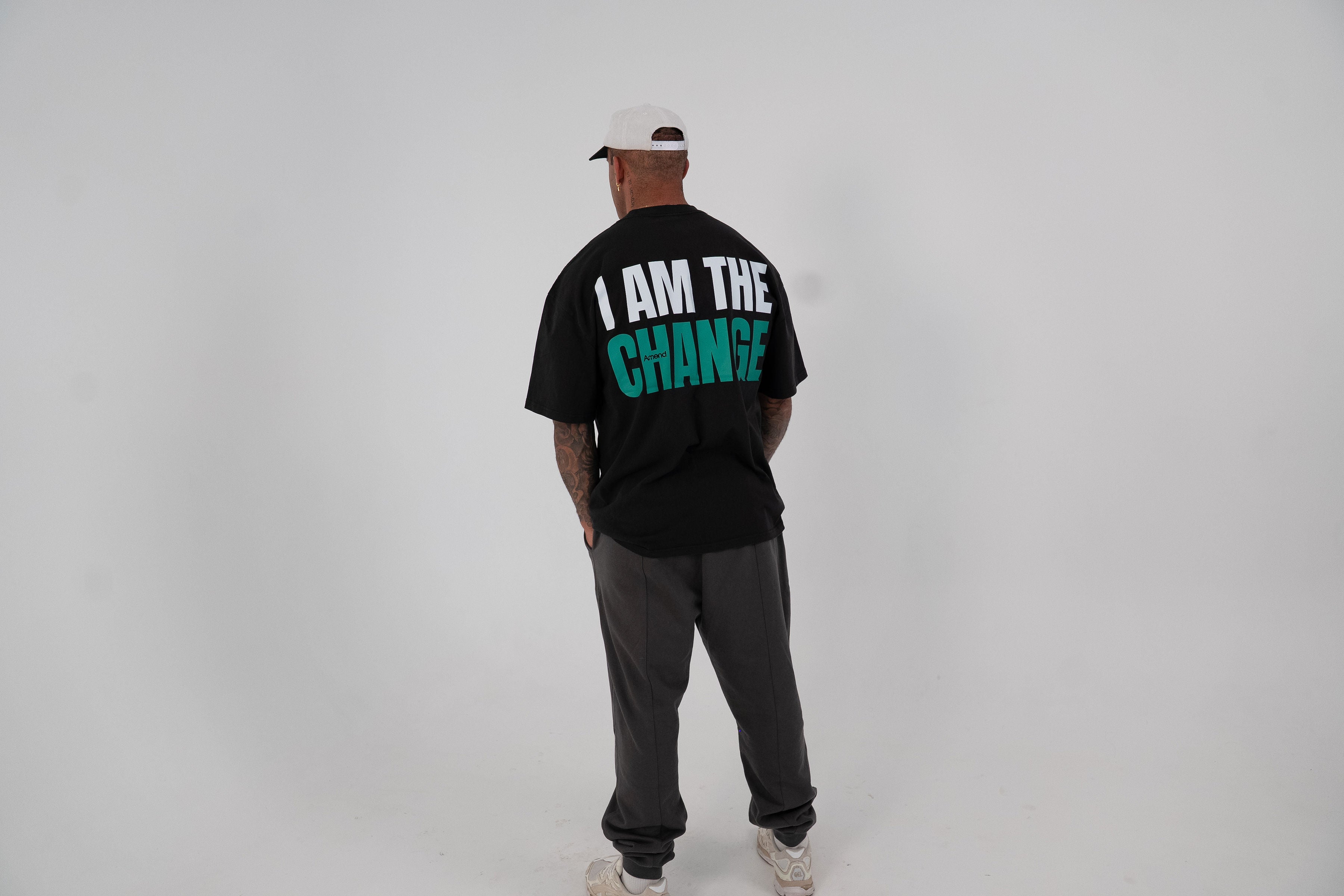 'I Am The Change' Black Tee